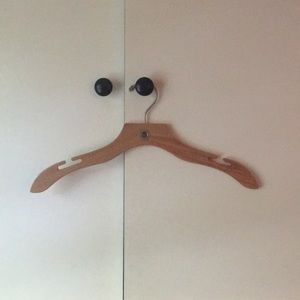 Custom wooden Shirt Hangers